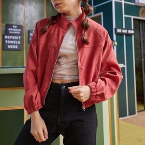 Pink corduroy jacket